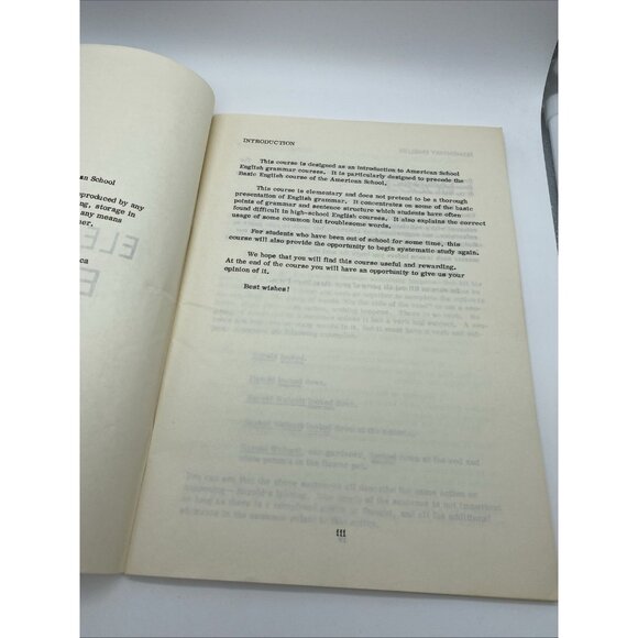 Elementary English by Charles A Ward American School Workbook 1976 Grammer - Picture 5 of 16